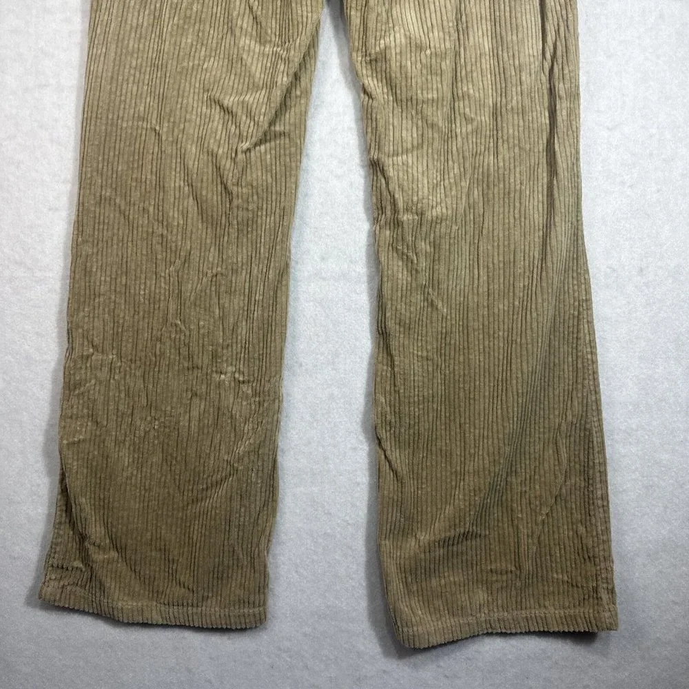 Xisle Mens Corduroy Casual Pant size 34 Beige Cotton Pant - Picture 11 of 15